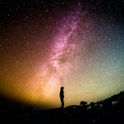 silhouette photography of person
